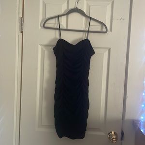 black princess polly bodycon dress